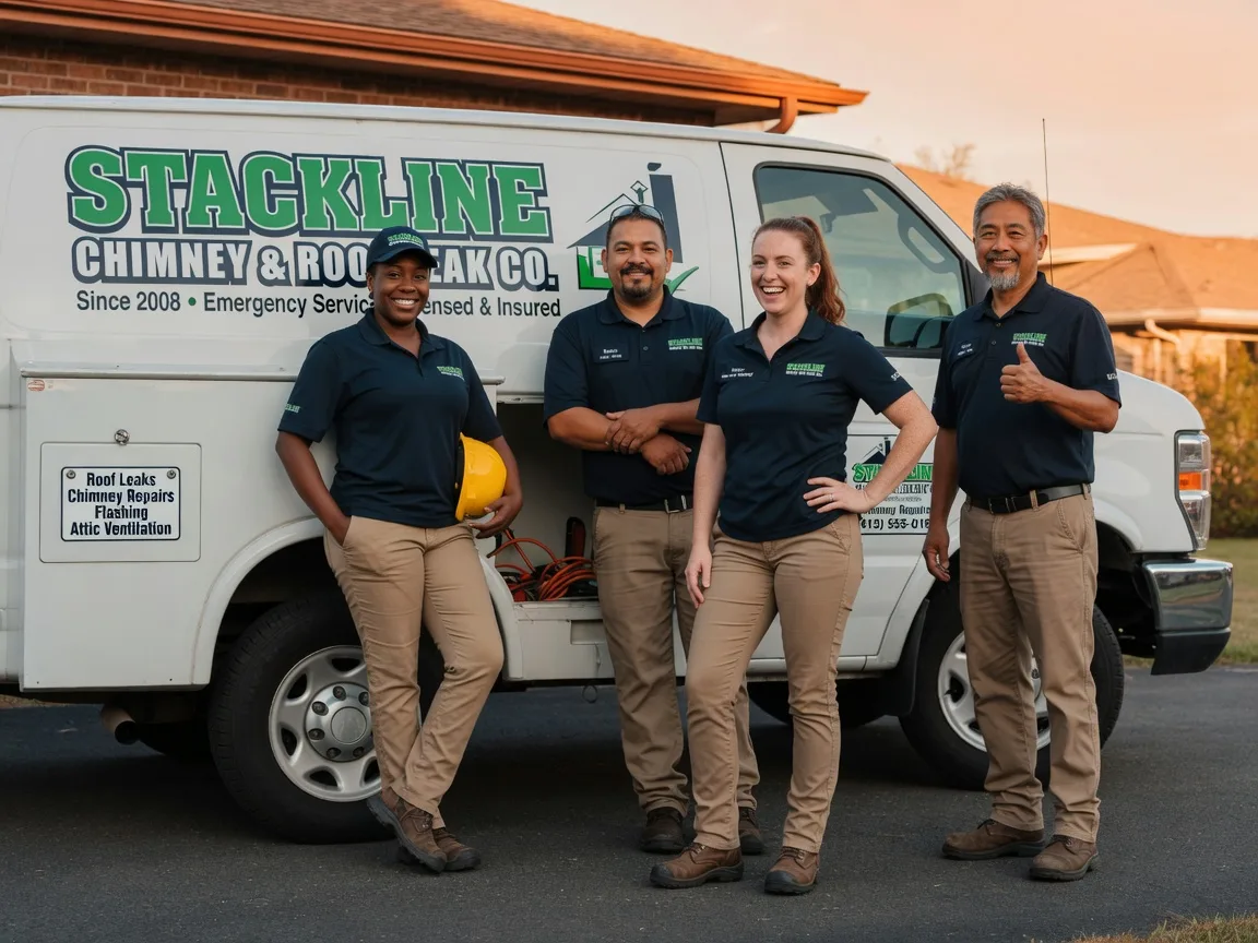 Chimney flashing repair company in Summerville, PA